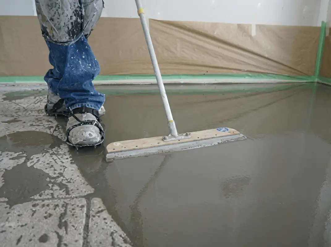 Uneven floor being professionally repaired in Orlando, FL